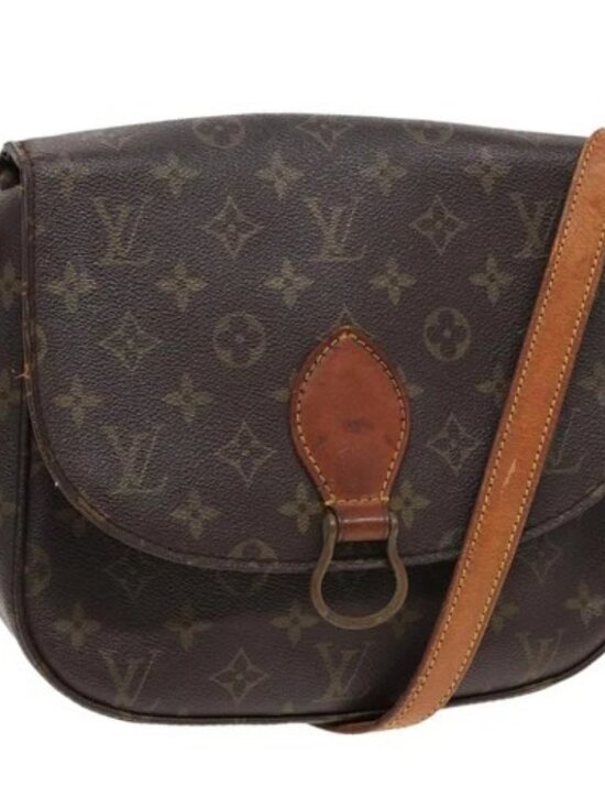 Louis Vuitton Handbags - LOUIS VUITTON Monogram Saint Cloud GM Shoulder Bag M51242 LV Auth 82497